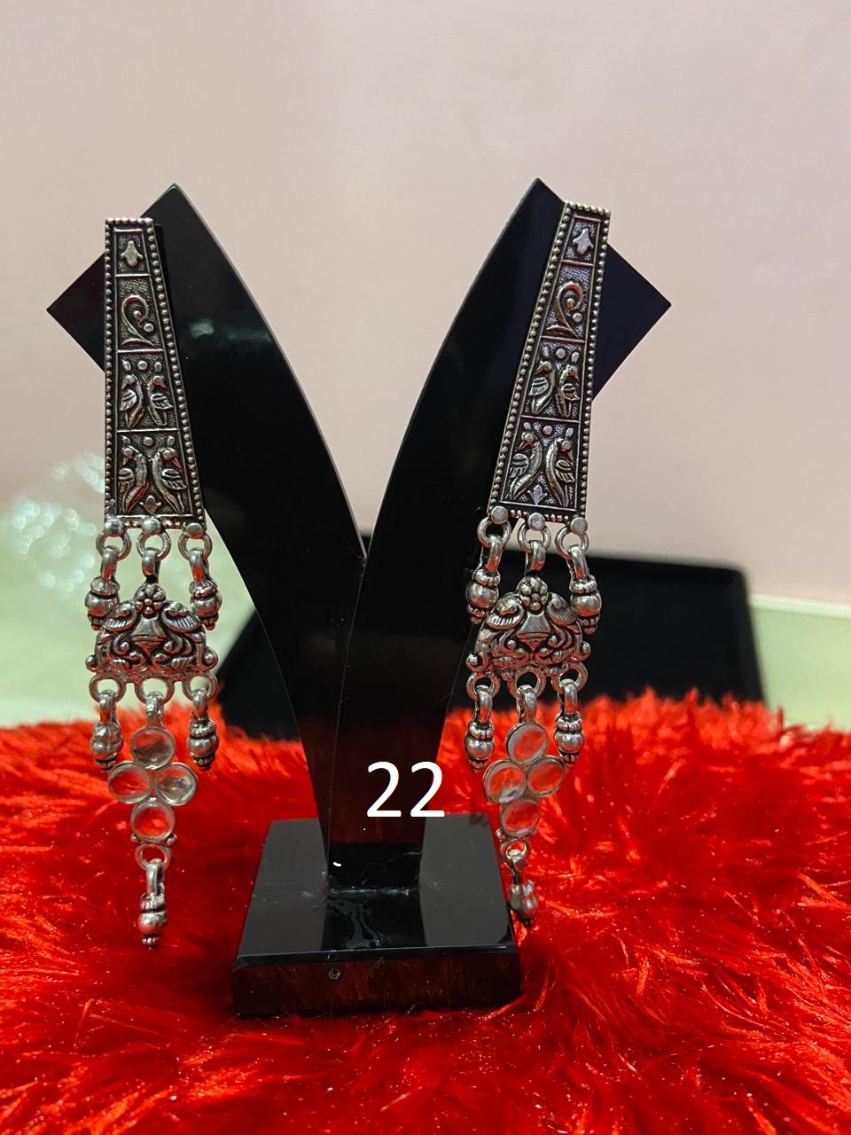 silver women earings